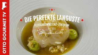 Langustenschwanz als Ceviche mit Avocado Puffreis amp Leche de Tigre [upl. by Ginnie]