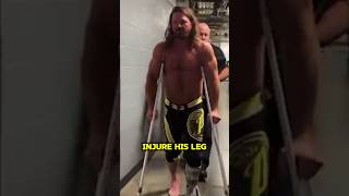 AJ Styles Injury Shocking WWE SmackDown Return wwe [upl. by Kutzenco]