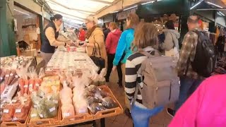 NASCHMARKT THE MOST FAMOUS MARKET IN VIENNA [upl. by Llerod]