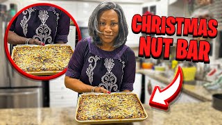 I Made My Families Favourite Christmas Nut Bar Must Try [upl. by Rob]