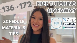 LSAT Prep Tips How I Scored a 172 in Two Months  Tutoring Giveaway [upl. by Pineda]