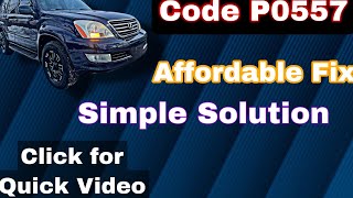 How to fix 2003 LEXUS GX470 Check Engine Light VSC Traction VSC OFF  Code P0057 [upl. by Maura614]