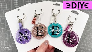 DIY KEYCHAIN DISPLAY CARD  ACRYLIC KEYCHAINS  PACKAGING YOUR ORDERS [upl. by Chyou574]