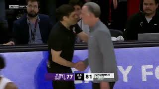 Mens Basketball Highlights Cincinnati 81 19 TCU 77 ESPN [upl. by Fazeli]