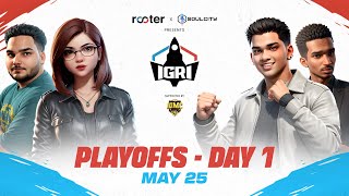 IGRI  Indian GTAV Rumble Invitational  Playoffs Day 1  Ft SnaxGaming soulregaltos9810 [upl. by Nyvlem]