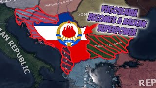 Yugoslavia Becomes a BALKAN SUPERPOWER in HOI4 Red Dusk [upl. by Bazluke]