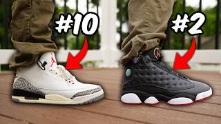 Top 10 MOST Comfortable AIR JORDAN Retro Sneakers [upl. by O'Donovan]