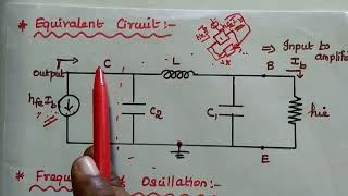 EDC  Colpitts Oscillator in Tamil  Working and Frequency of Oscillation [upl. by Tayib]