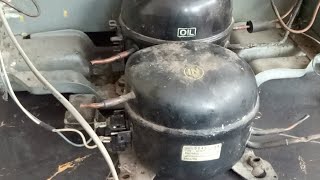 Live cara mengganti mesin Kompresor Kulkas how to change the refrigerator compressor machine [upl. by Eihctir364]