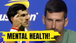 Novak Djokovic “Mental health is very important…” [upl. by Mateo]