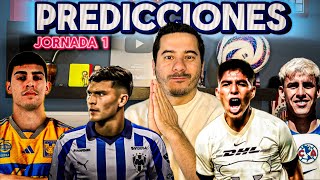 PREDICCIONES JORNADA 1  LIGA MX CL24 [upl. by Copeland]