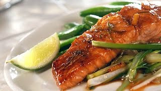 Steamed Salmon Recipe How to Cook Easy Chinese Style Steamed Salmon [upl. by Browne]