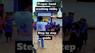 proper hand washing skills government primaryschool 🏫 [upl. by Tigirb]