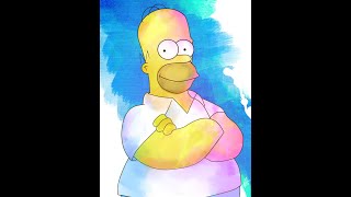 The Simpsons Characters Theme SongRemasteredUptdated [upl. by Lednek268]