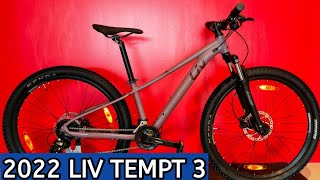 2022 LIV TEMPT 3  2022 LIV WOMENS MOUNTAIN BIKE [upl. by Peonir]