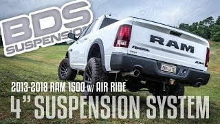 4quot Lift System  RAM Rebel Air Ride [upl. by Mackey]