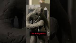 The Protagonists vs The Antagonists animation stopmotion [upl. by Nnylaf]