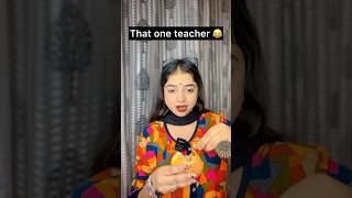 When teacher eats in front of you😂schoollifecomedy funny youtubeshorts schoology ytshortsindia [upl. by Nolasba]