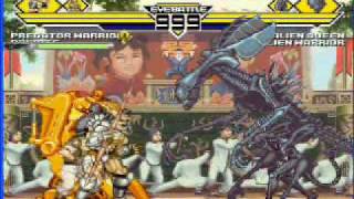 KX Mugen 15 PredatorPrivate vs Alien QueenAlien Warrior [upl. by Lussier]