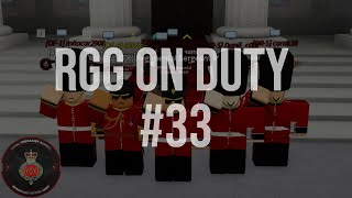 RGG On duty 33  Sandhurst Military Academy Roblox [upl. by Alemac787]