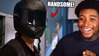 Handsome Boy Wears HELMET To AVOID GIRLS [upl. by Ailssa370]