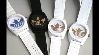 【腕時計電池交換】腕時計時刻合わせ adidas originalsアディダス オリジナルス SR626SW [upl. by Naujyt]