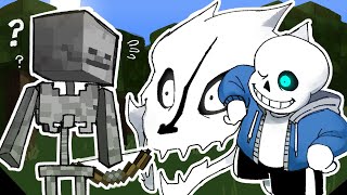 Can I Beat Minecraft as Sans [upl. by Laryssa]