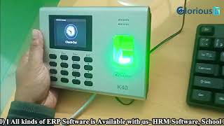 How To Add New User In Biometric Time Attendance Machine । ZKTeco K40 [upl. by Haakon]