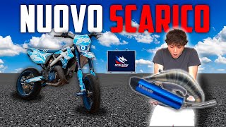 Nuovo Scarico TM 125 Test e Recensione 🔥😍 [upl. by Jess]