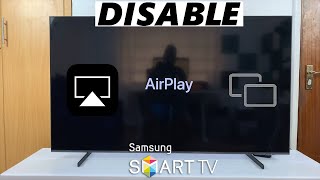 Samsung Smart TV How To Disable Airplay  Turn OFF Airplay [upl. by Stephanus]