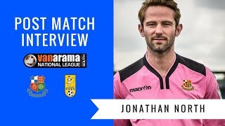 VIDEO Jonathan North speaks after East Thurrock victory [upl. by Dopp]