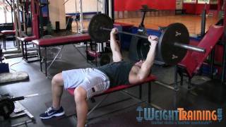 Isometric Bench Press  How to do Isometric Barbell Bench Press [upl. by Combs]