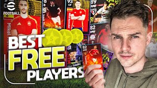 BEST FREE Players to SIGN amp TRAIN  eFootball 2025 Update [upl. by Nahsaj]