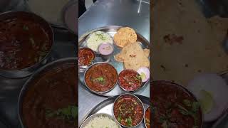 Unlimited veg and non veg thali in Ambernath marathi food unlimited chicken nonveg reels [upl. by Oilut]