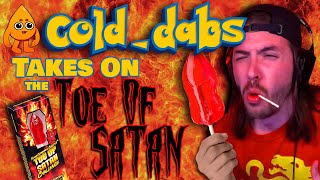 I TRIED THE WORLDS HOTTEST LOLLIPOP THE TOE OF SATAN 9 MILLION SCOVILLE [upl. by Henri268]