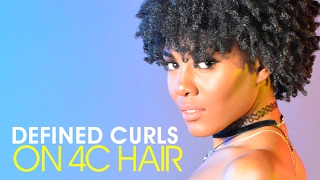 How to Define Curls on 4C Natural Hair  Miss Jessies Coily Custard  Chanel Oldham [upl. by Meadow791]