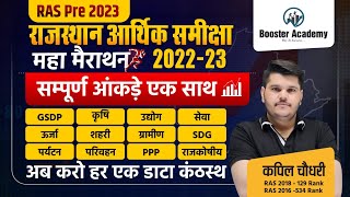 राजस्थान आर्थिक समीक्षा मैराथन 202223  RAS Pre Rajasthan Economy Survey Marathon  KAPIL CHOUDHARY [upl. by Uella568]