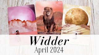 ♈WIDDER  April 2024 • Intensive amp transformative Prozesse Veränderungen sind erforderlich🙏Tarot [upl. by Alicul314]