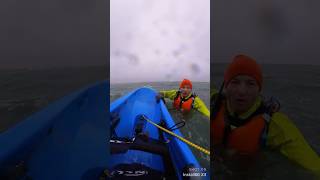 Surfski Remount in 2030kt Wind [upl. by Ellemrac]