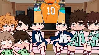 Past Middle School Kageyama and Hinata’s teams react  Haikyuu  mild shobiokagehina [upl. by Yelena572]