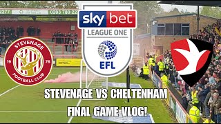 Stevenage Vs Cheltenham Town Last Game Of The Season [upl. by Berri]