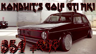 Konduits Golf GTI Mk1 Best Setup  CSR Racing 2 [upl. by Codd]