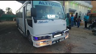 Guaguas Mitsubishi Fuso SITRAHIR Higuey  Romama Lloviendo En El Este Guaguas [upl. by Kuebbing]