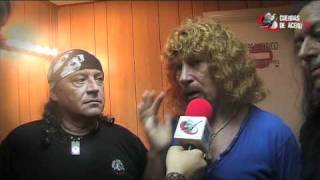 Entrevista a Medina Azahara en Leyendas del Rock 2010 por cuerdasdeacerotv [upl. by Caffrey949]