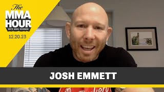 Josh Emmett Describes Feeling Of Brutal Knockout’ Win Over Bryce Mitchell – The MMA Hour [upl. by Nevur]