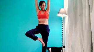 Athletes Yuka’s Wall Work 4 minutes exercise [upl. by Noyek]