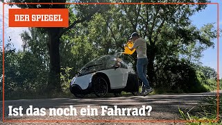 Wir drehen eine Runde Podbike Frikar im Test – Ist das noch ein Fahrrad  DER SPIEGEL [upl. by Greenfield]