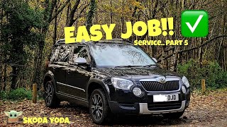 Skoda Yeti service reset [upl. by Atel397]