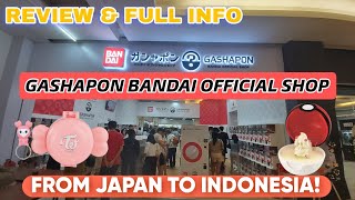 Gashapon Bandai Official Shop Indonesia Mall Alam Sutera UNBOXING GASHAPON POKEMON amp DISNEY [upl. by Roosnam]