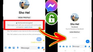 How to Turn Off End to End Encryption in Messenger 2024  Remove End to End Encryption on Messenger [upl. by Arzed]